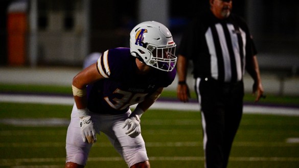 Alexandria linebacker Jackson Townsend