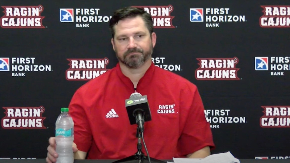 Louisiana (Lafayette) coach Michael Desormeaux
