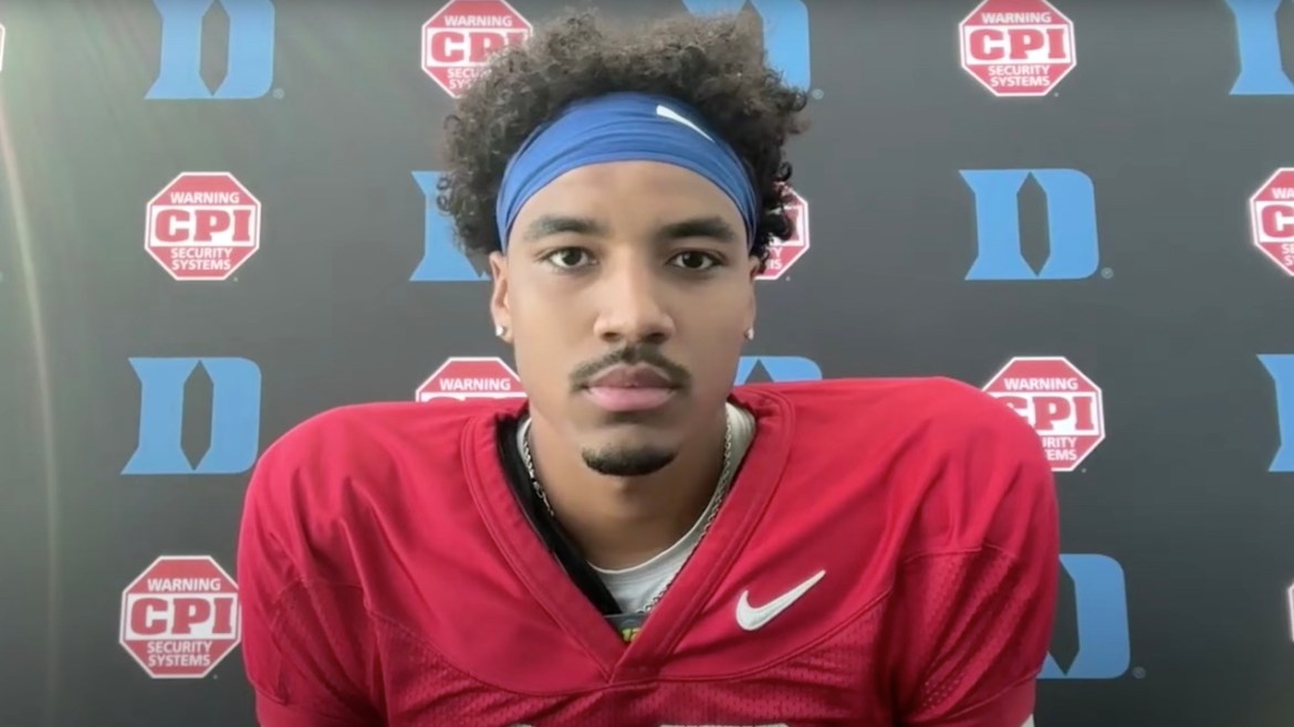 Duke QB Darian Mensah