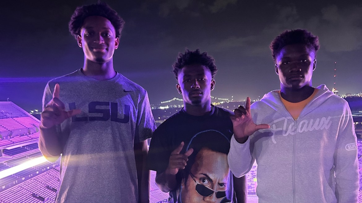 2027 LSU targets Ahmad Hudson, Javon Vital Jr., Easton Royal