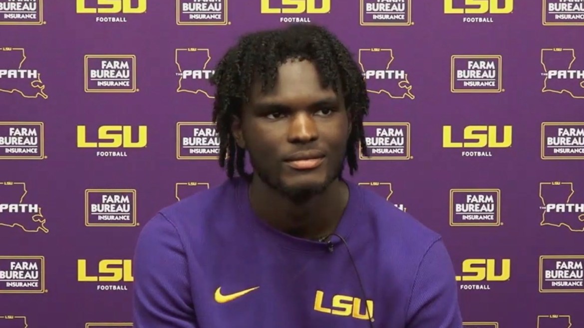 LSU cornerback Ashton Stamps (Archbishop Rummel)