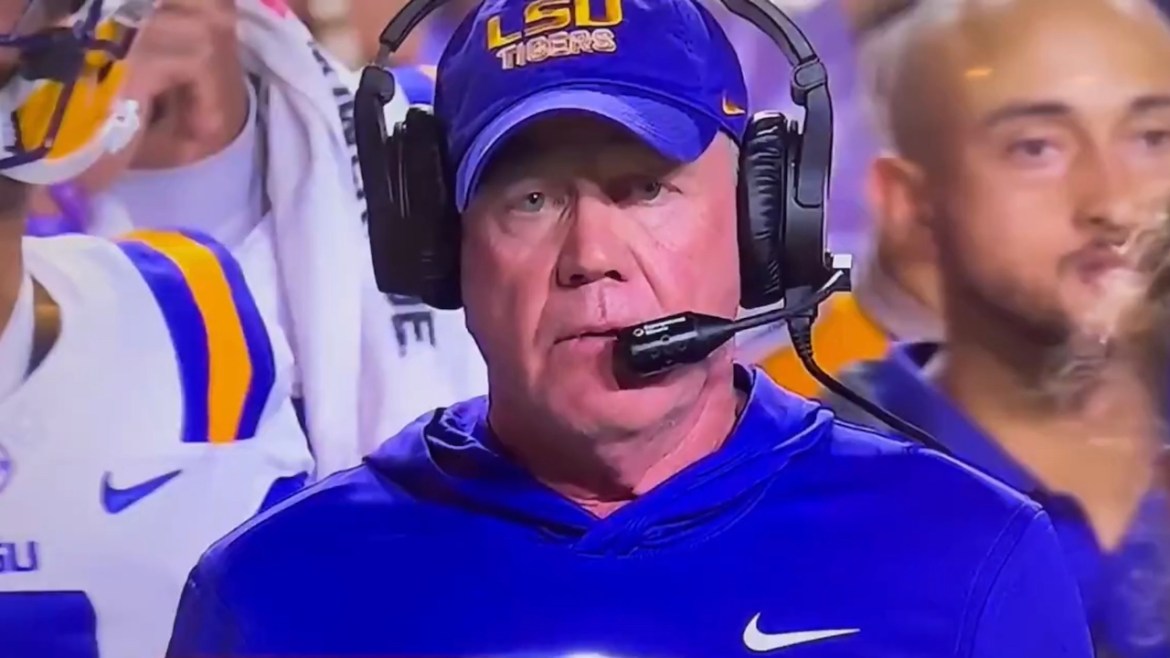 LSU coach Brian Kelly