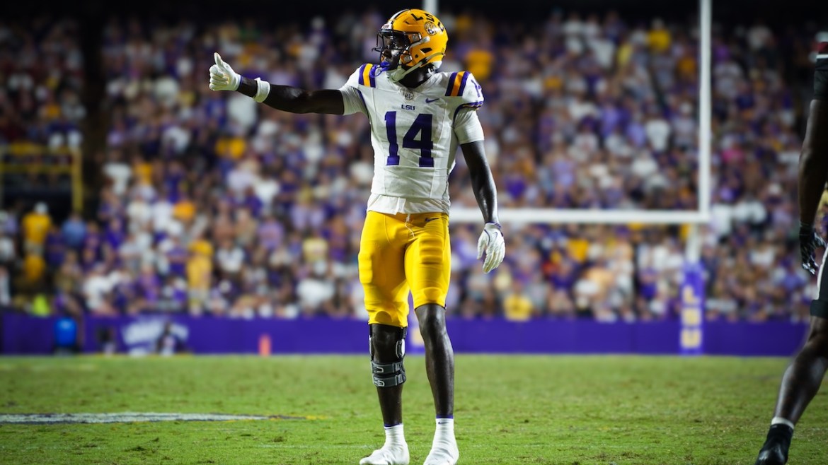 LSU TE Trey'Dez Green
