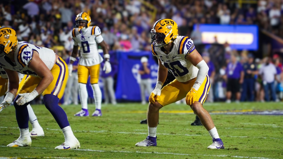 LSU LB Whit Weeks