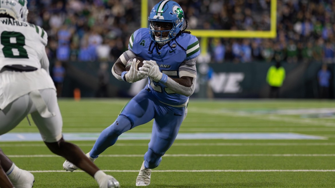 Tulane running back Jamauri McClure