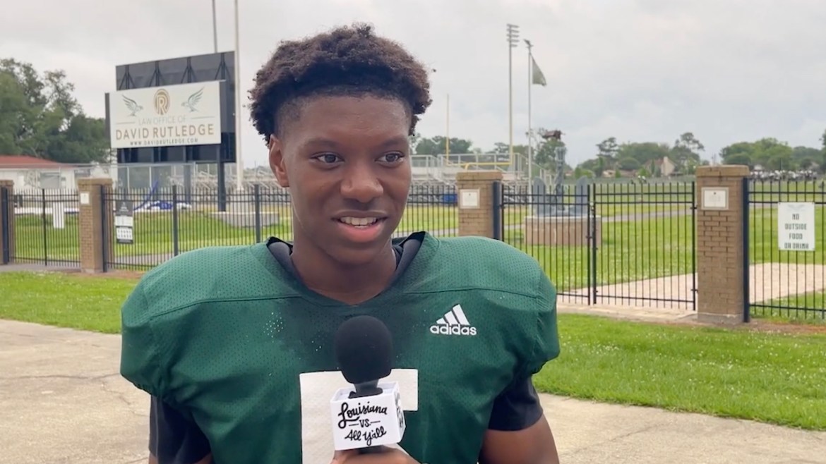 Archbishop Shaw defensive back Jackson Williams