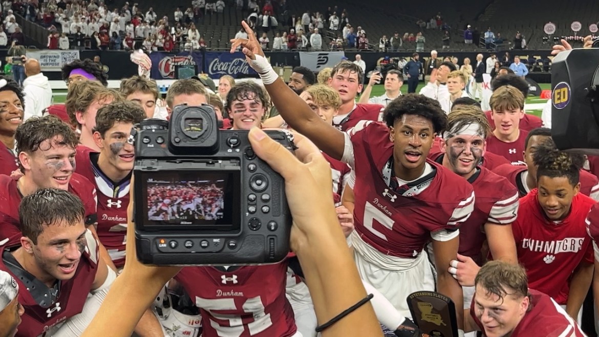 The Dunham Tigers topped Calvary Baptist, 34-17, on Thursday to win its first state championship since 2004.