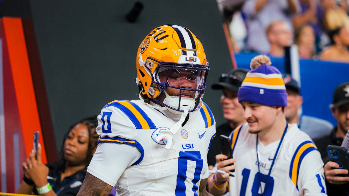 LSU WR Zavion Thomas