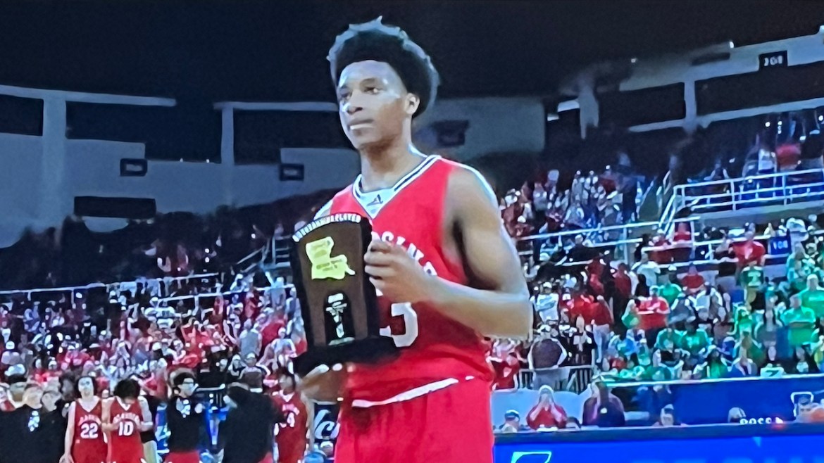 Lacassine guard Maliki Broussard