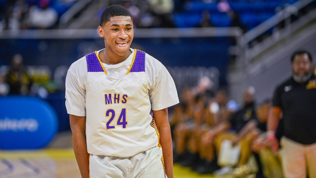 Marksville guard Dayne Small 