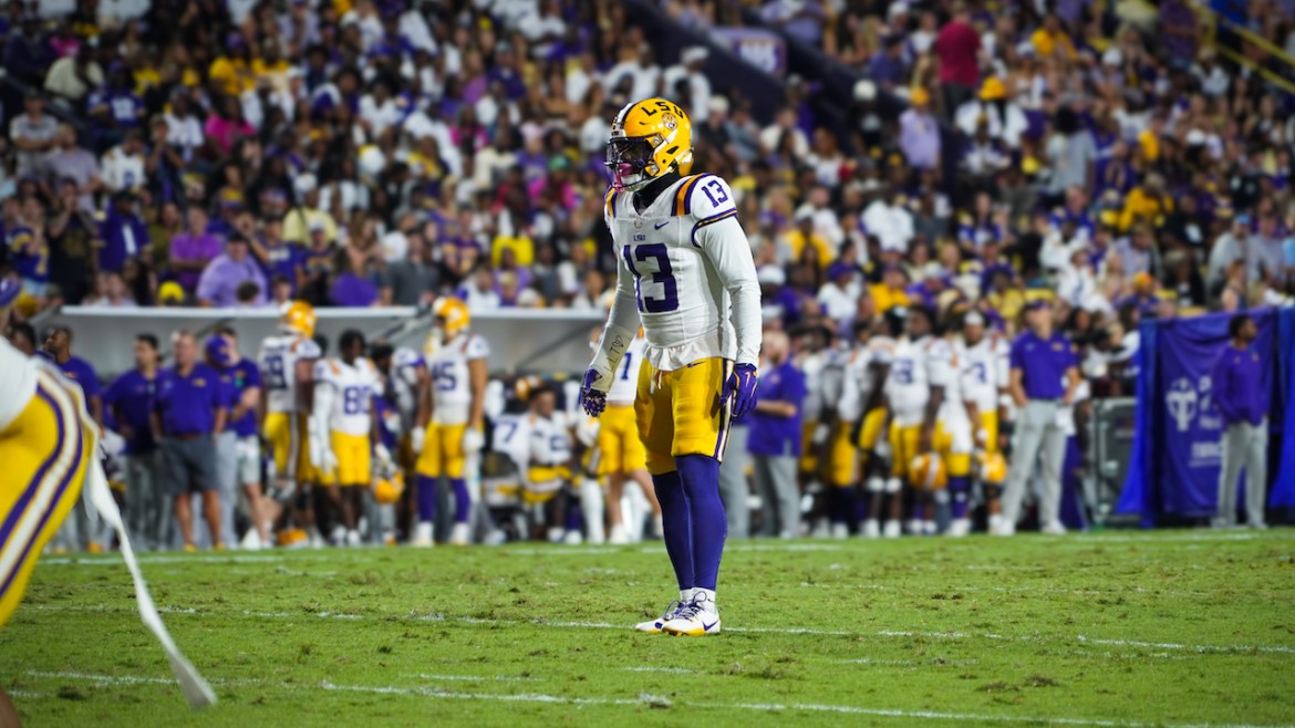 LSU safety A.J. Haulcy