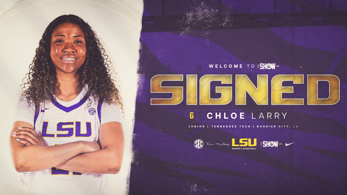 LSU women's basketball, Chloe Larry, transfer portal, Parkway High