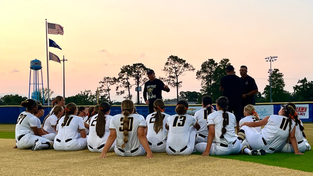 St. Amant softball, coach Amy Pitre