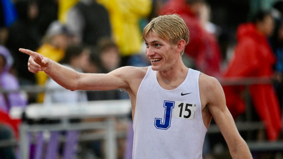 Jesuit track and field, Connor Fanberg