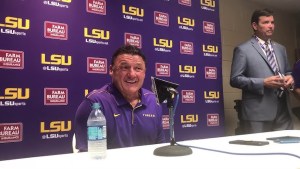 LSU coach Ed Orgeron