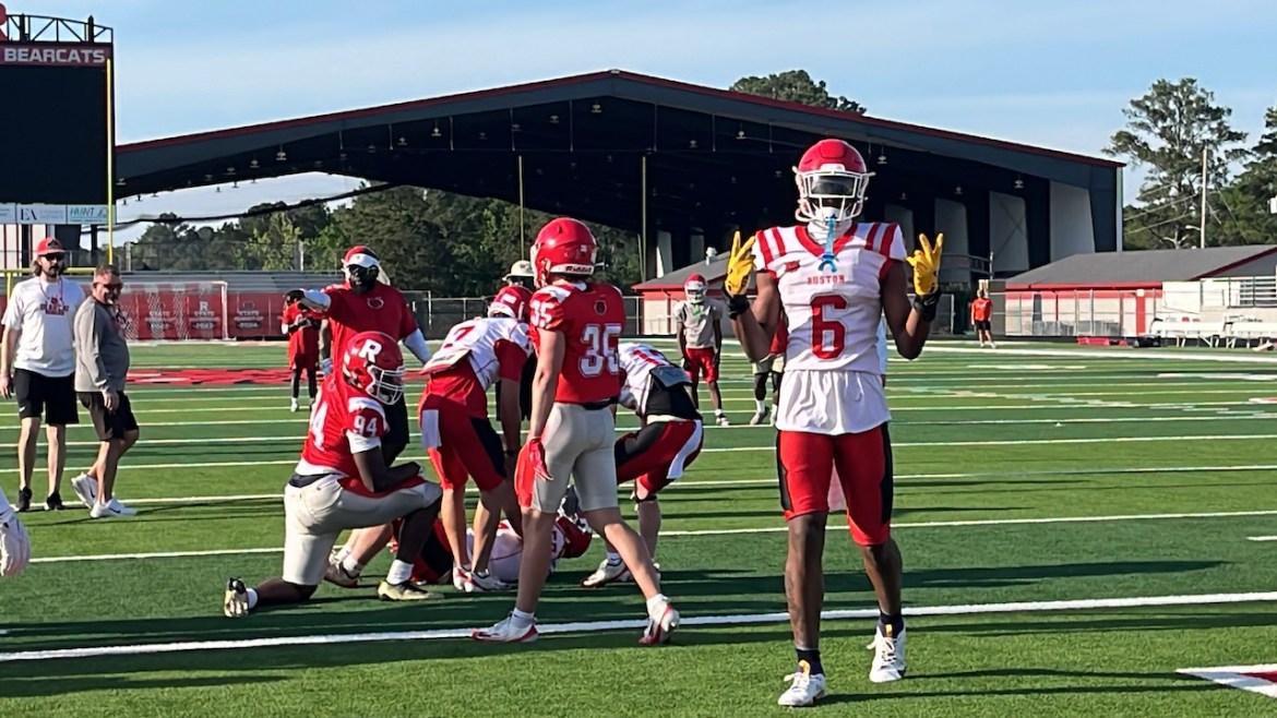 Ruston tight end Ahmad Hudson, LSU commitment