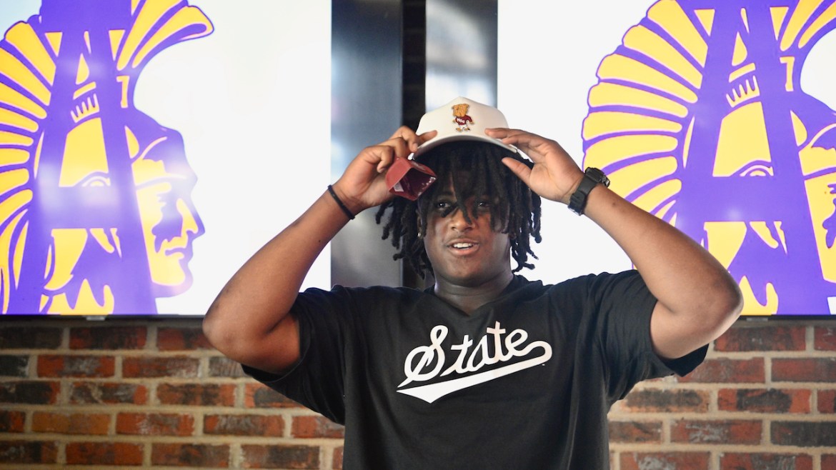 Alexandria DL Jaden Bayonne, Mississippi State commitment