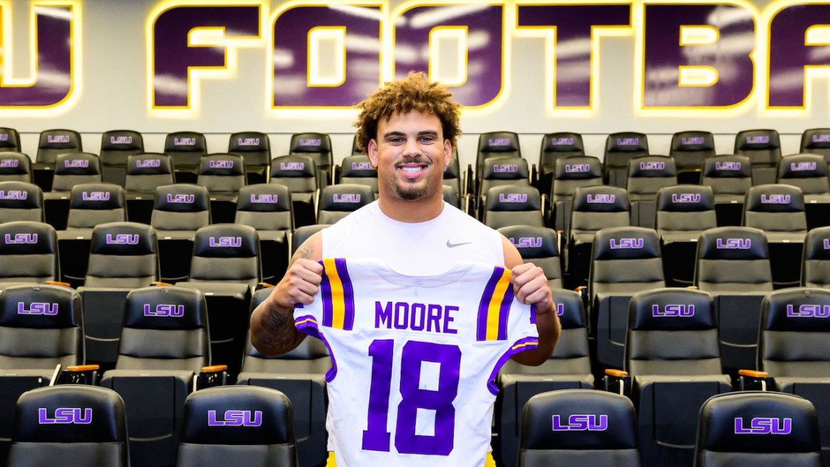 LSU center Braelin Moore
