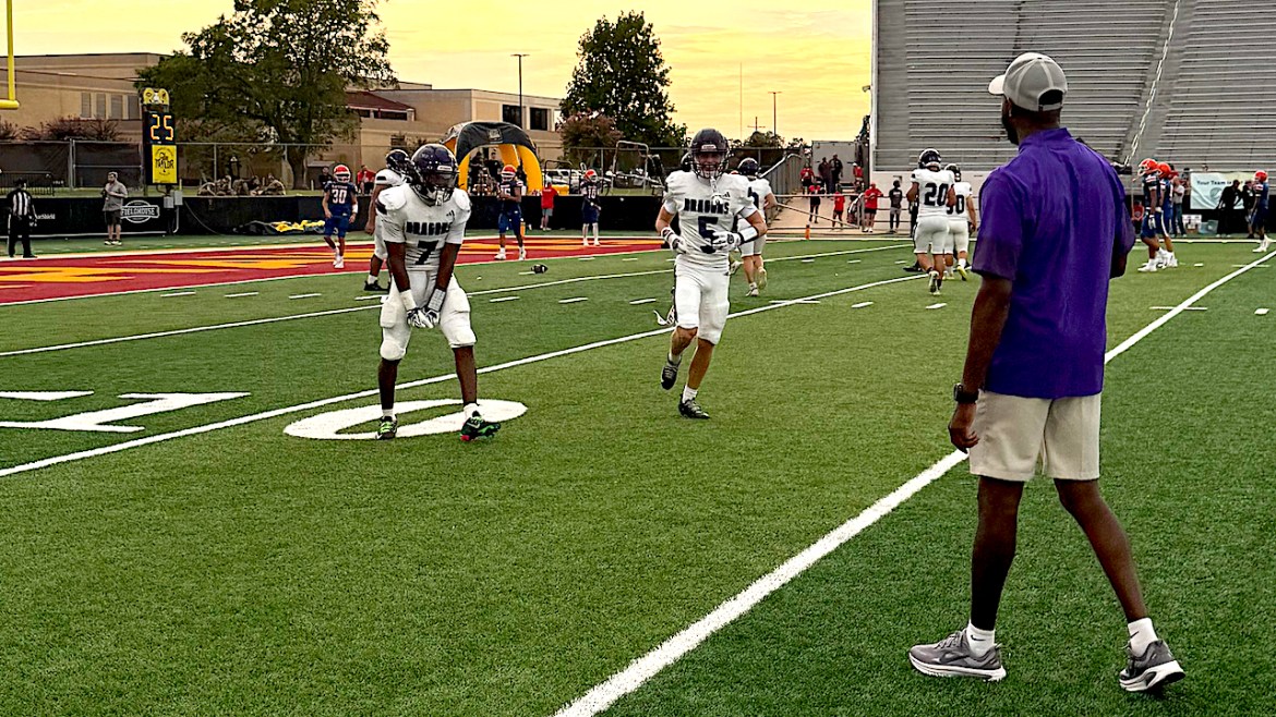 Mangham sophomore running back Kenneth "K.J." Mitchell