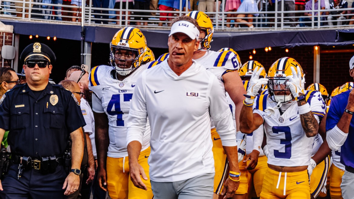 LSU, Lane Kiffin, Ole Miss, Oxford