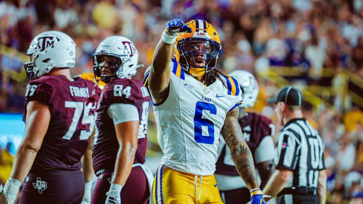 LSU linebacker T.J. Dottery