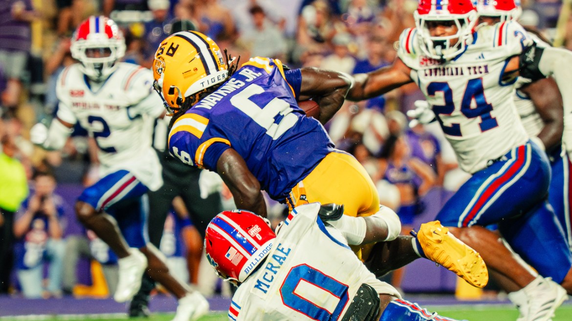 LSU wide receiver Winston Watkins Jr.