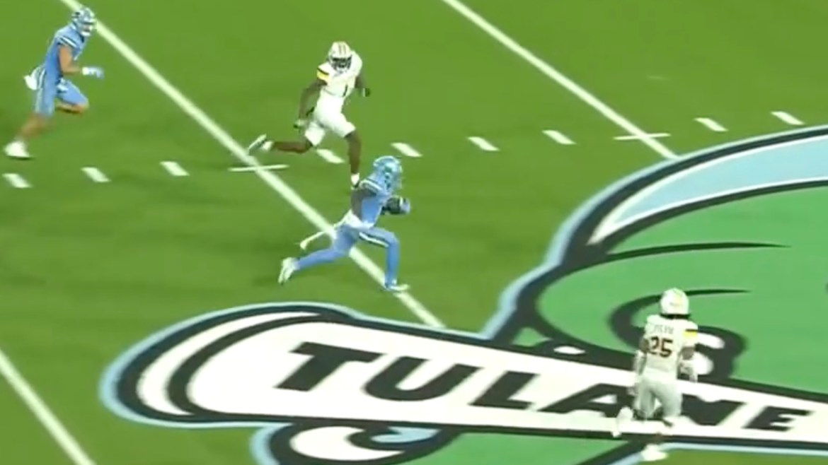 Tulane running back Maurice Turner